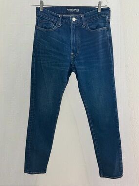 Abercrombie & fitch Men Jeans Vintage Stretch 90s Slim Size 31X30 Straight